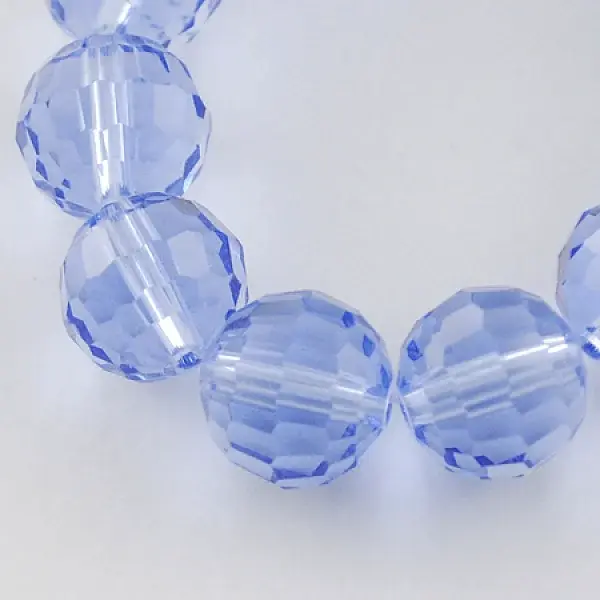 Transparent Glass Bead Strands