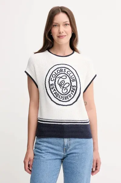 Bavlněná vesta United Colors of Benetton