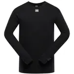 NAX LOGEN Pánská mikina, černá, velikost