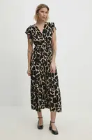 Šaty Answear.LAB černá barva, maxi