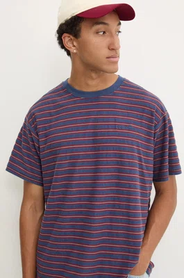 Bavlněné tričko Levi's tmavomodrá barva, A0637