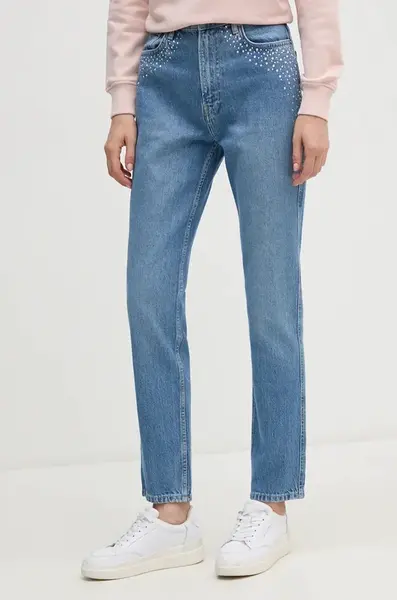 Džíny Pepe Jeans SLIM JEANS UHW SPARKLE
