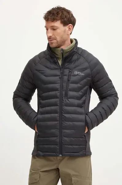 Sportovní bunda Jack Wolfskin ROUTEBURN PRO zelená barva, 1206862