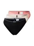 BOSS Nohavičky  žltohnedá / staroružová / čierna / biela