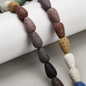 Natural Lava Rock Beads Strands