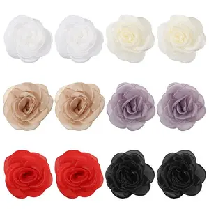 12Pcs 6 Colors Organza Ornament Accessories