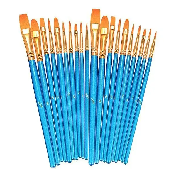 Wood Handle Paint Brushes