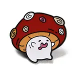 Mushroom Enamel Pins