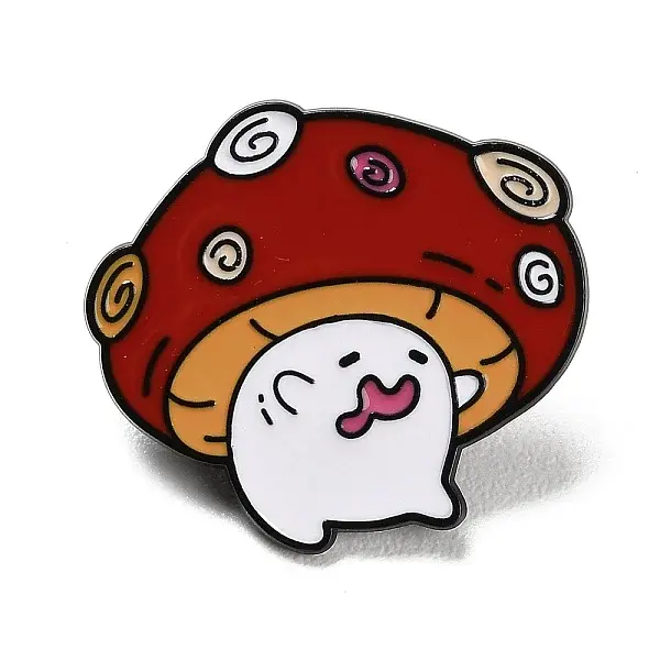 Mushroom Enamel Pins