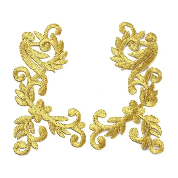 Polyester Computerized Embroidery Sew on Cloth Patches