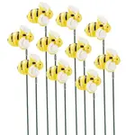 Resin Bees Garden Stakes Decor Yard Art Ornaments