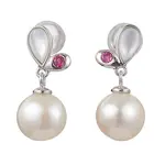 Natural Pearl Ear Studs