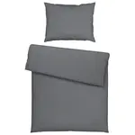 Novel POVLEČENÍ, satén, antracitová, 140/200 cm