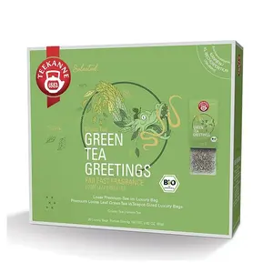 TEEKANNE Luxury bag green tea greetings BIO 20 x 4 g