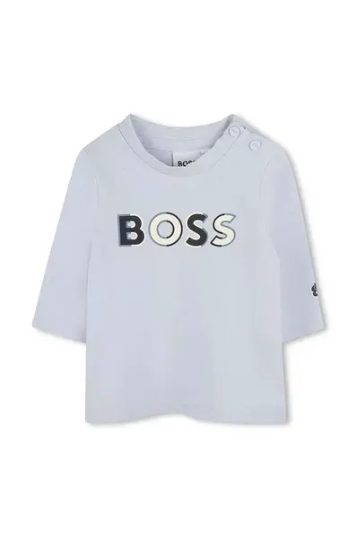Kojenecké tričko s dlouhým rukávem BOSS