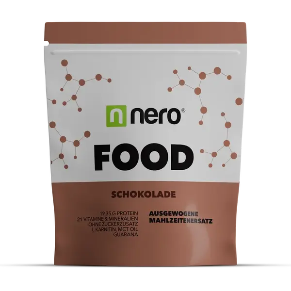 NERO Zdravé dietní jídlo Nero FOOD Čokoláda, 1kg, 33 porcí