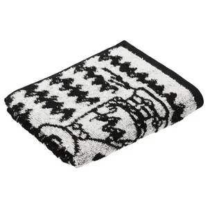 Vossen SADA RUČNÍKŮ PRO HOSTY, 30/50 cm, černá