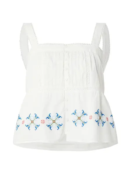 LEVI'S ® Blúzka 'MIMI'  modrá / biela
