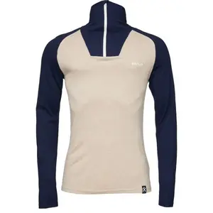 Bula RETRO Pánské merino triko, béžová, velikost