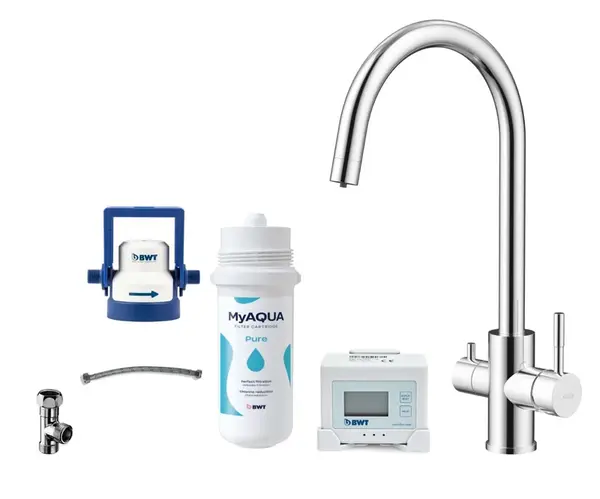 kielle Wimeo - Dřezová baterie včetně filtrace, chrom 10525SFI100