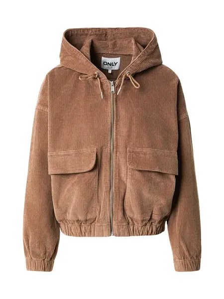 ONLY Prechodná bunda 'ONLKenzie'  hnedá