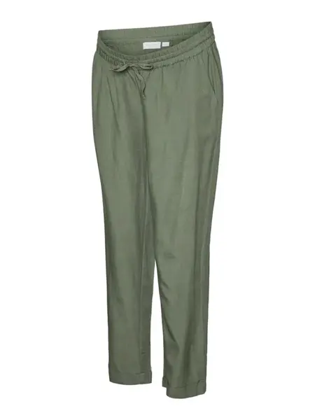 MAMALICIOUS Nohavice 'Petra'  olivová