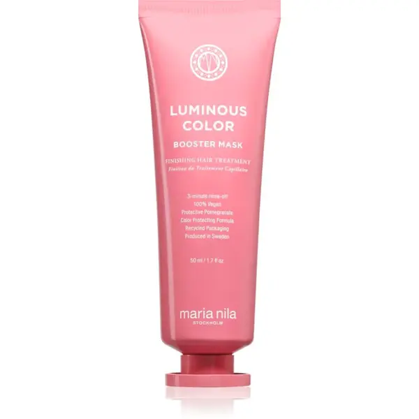 Maria Nila Luminous Colour Booster Mask hloubkově vyživující maska na vlasy 50 ml