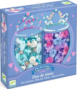 Sada na výrobu čelenek - modrá