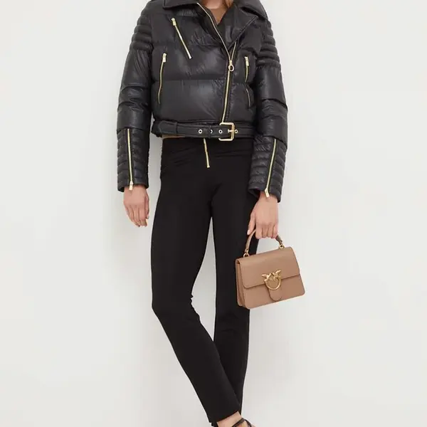 Kožená kabelka Pinko