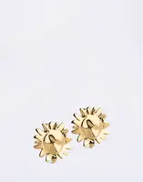 ENAMEL Copenhagen Studs, Large Sunshine 925S/GP