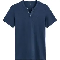 CELIO CEGETI Pánské bavlněné tričko, tmavě modrá, velikost