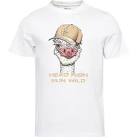 BLEND BHKURT FUNNY GRAPHIC Pánské tričko, bílá, velikost