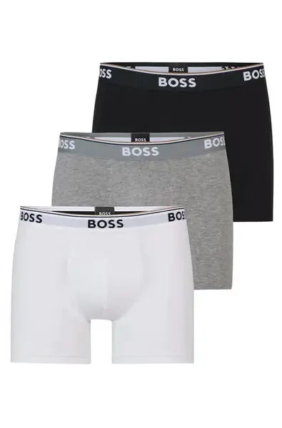 3PACK pánské boxerky Hugo Boss vícebarevné