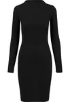 Urban Classics Šaty ' Ladies Rib Dress '  čierna
