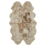 Linea Natura OVČÍ KOŽEŠINA, 110/180 cm, béžová