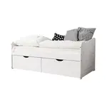 MID.YOU POSTEL S ÚLOŽNÝM PROSTOREM, 80/160 cm bílá