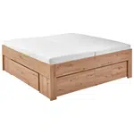 Carryhome POSTEL S ÚLOŽNÝM PROSTOREM, 180/200 cm, dub artisan