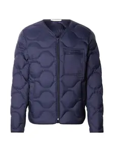 Calvin Klein Jeans Prechodná bunda  námornícka modrá