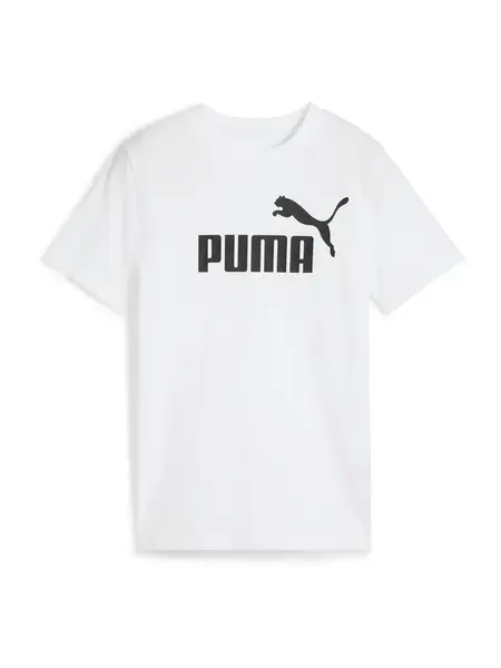 PUMA Tričko 'ESS No. 1'  čierna / biela