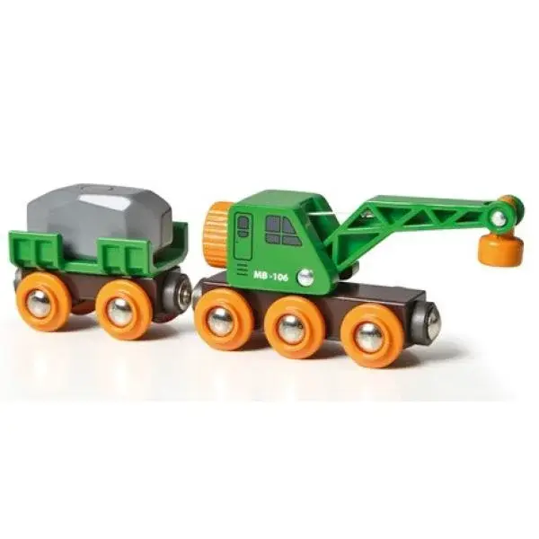 Brio Vagón + jeřáb