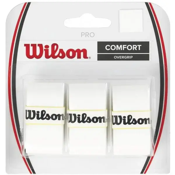 Wilson PRO OVERGRIP Tenisová omotávka, biela, veľkosť