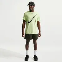 Nike DRI-FIT Pánské sportovní triko, žlutá, velikost