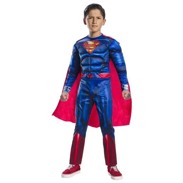 SUPERMAN dětský kostým velikost (110-122cm)