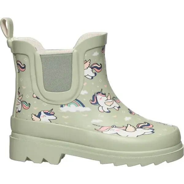 AQUOS VALA Dětské holínky, světle zelená, velikost