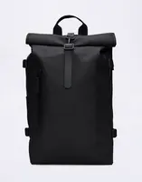 Batoh Rains Rolltop Rucksack Large W3 01 Black 28 l
