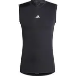adidas TECH FIT C SL TEE Pánské sportovní triko, černá, velikost
