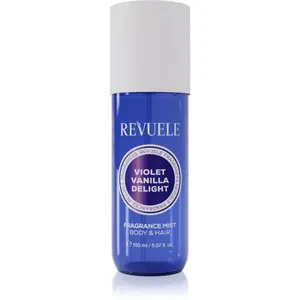 Revuele Violet Vanilla Delight Fragrance Mist parfémovaná mlha na tělo a vlasy pro ženy 150 ml