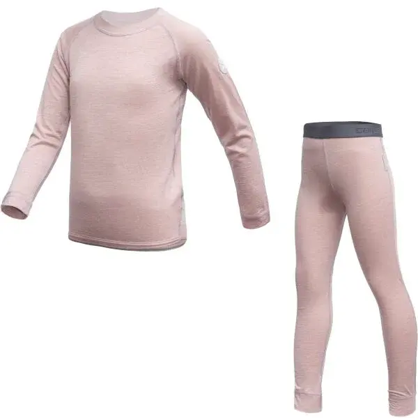 Sensor MERINO AIR SET Detské funkčné tričko, ružová, veľkosť