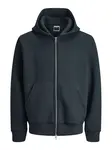 Jack & Jones Junior Tepláková bunda  tmavomodrá
