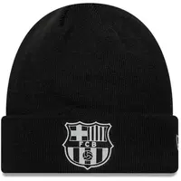 New Era FC BARCELONA REFLECTIVE CUFF BEANIE Zimná čiapka, čierna, veľkosť UNI